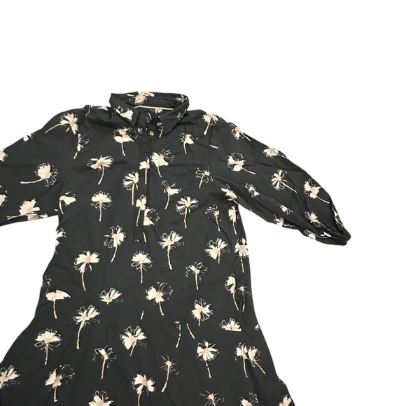 Maeve Button-Front floral Asymmetrical Dress - Picture 5 of 13